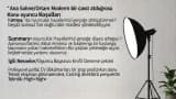 Malatya Yetişkin Oyuncu Ajansı Başvuru Formu